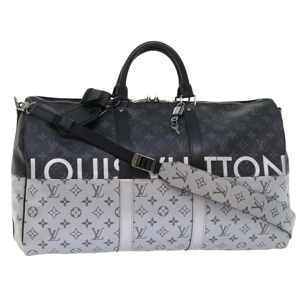 Louis Vuitton Keepall Bandouliere Monogram Eclipse Split Canvas 50